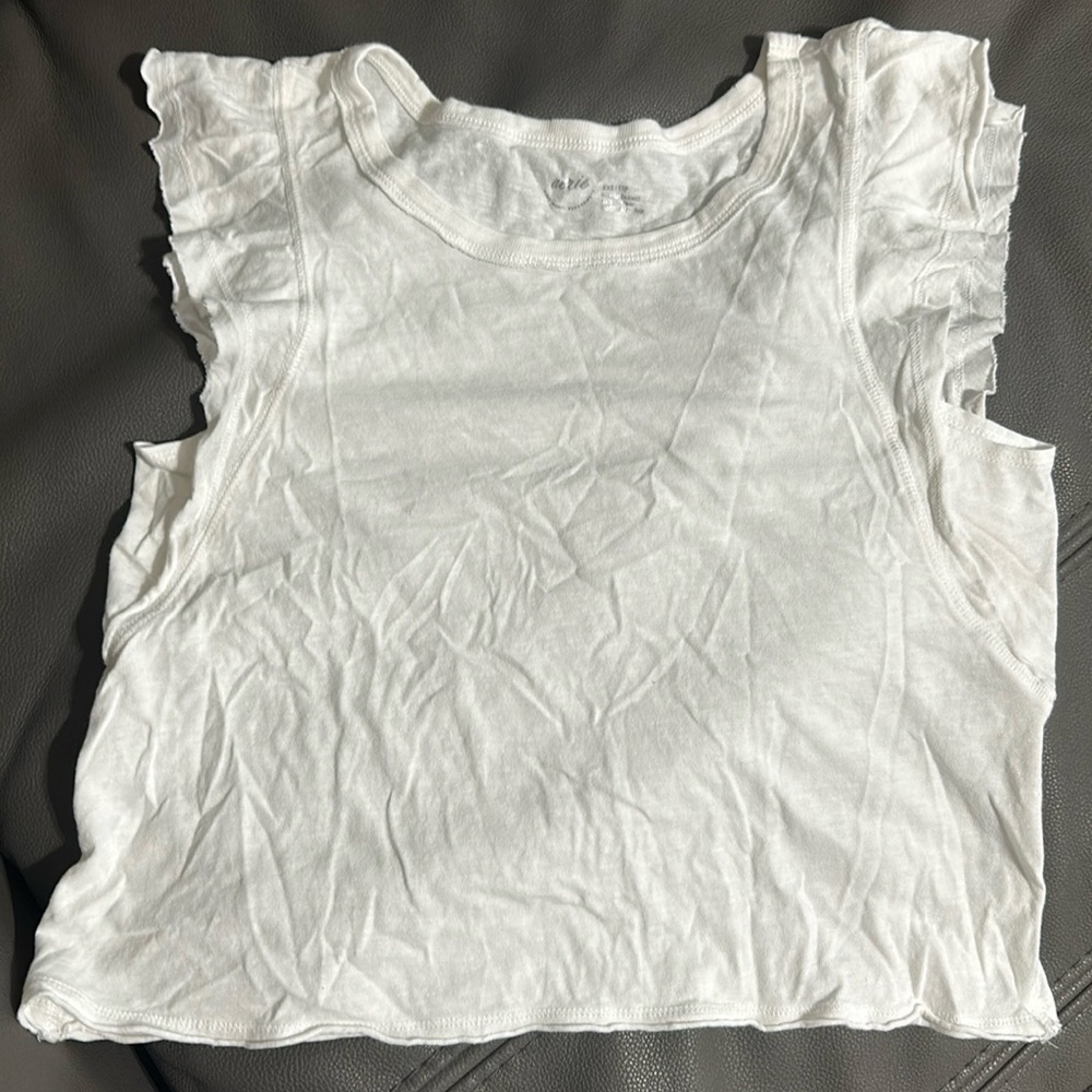 Aerie Size XXS top, white and great condition.